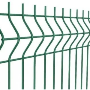Malla Acmafor Revestida PVC 3D 2.5mt Ancho X 1.8mt Alto 5mm Apertura 7x20